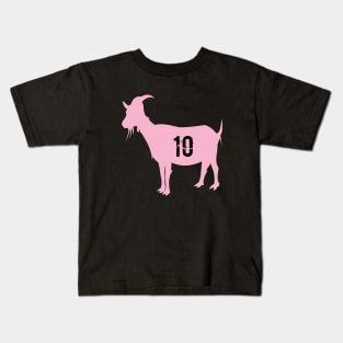 Goat Messi Miami Kids T-Shirt